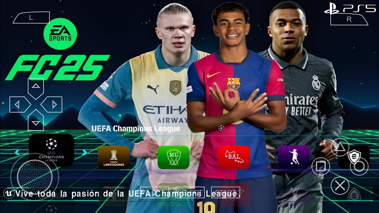 EA Sports FC 25 PPSSPP ISO File Download (FIFA 25)