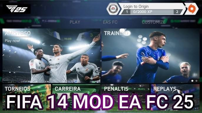 FIFA 25 APK OBB DATA (FIFA 14 MOD 2025) Offline Download