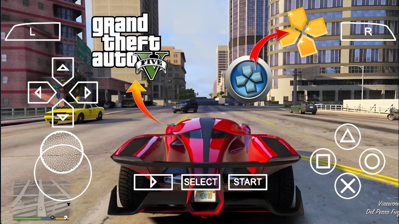 GTA 5 PPSSPP ISO Zip File Download (GTA V)