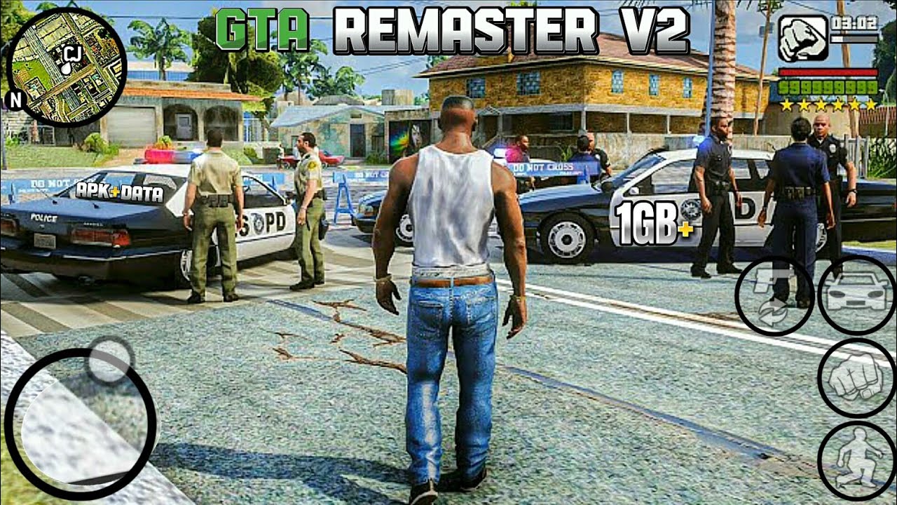 GTA SA Remastered Graphics for GTA 5 Apk Download